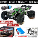 Remote Control Car Off Road 4x4 RC High Speed Buggy Truck Super Brushless 50 or 80KM/H Fast Drift Racing Toy Kids Adults. - 4WD