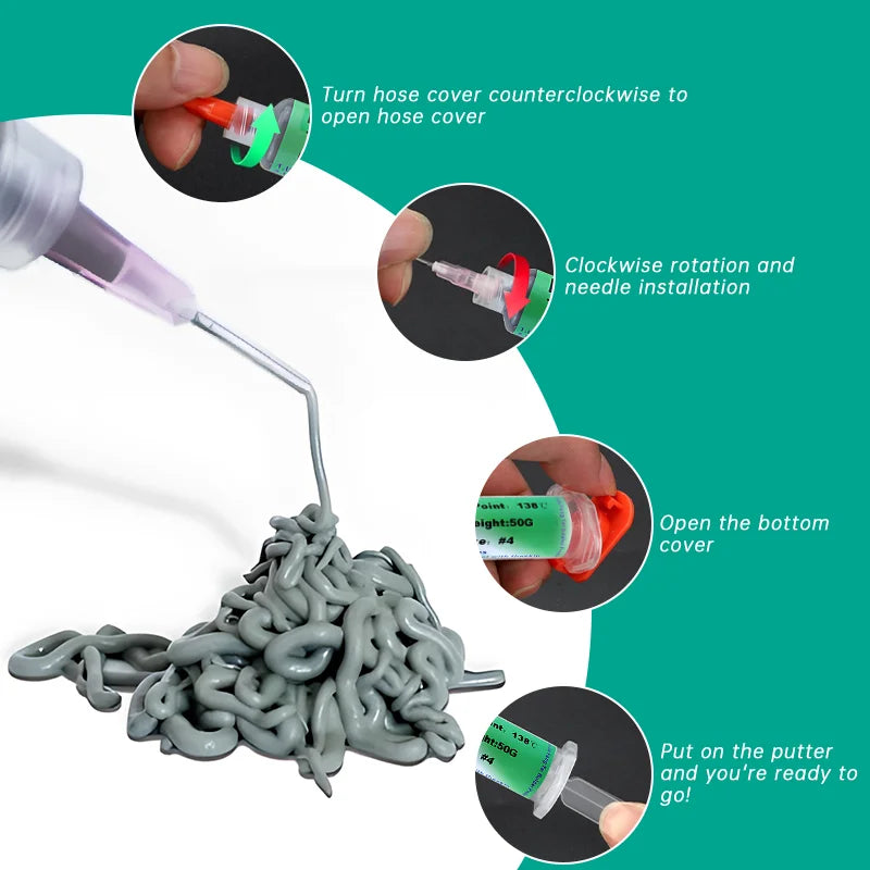 Lead-free solder paste Sn42bi58 SMD 138 ℃
