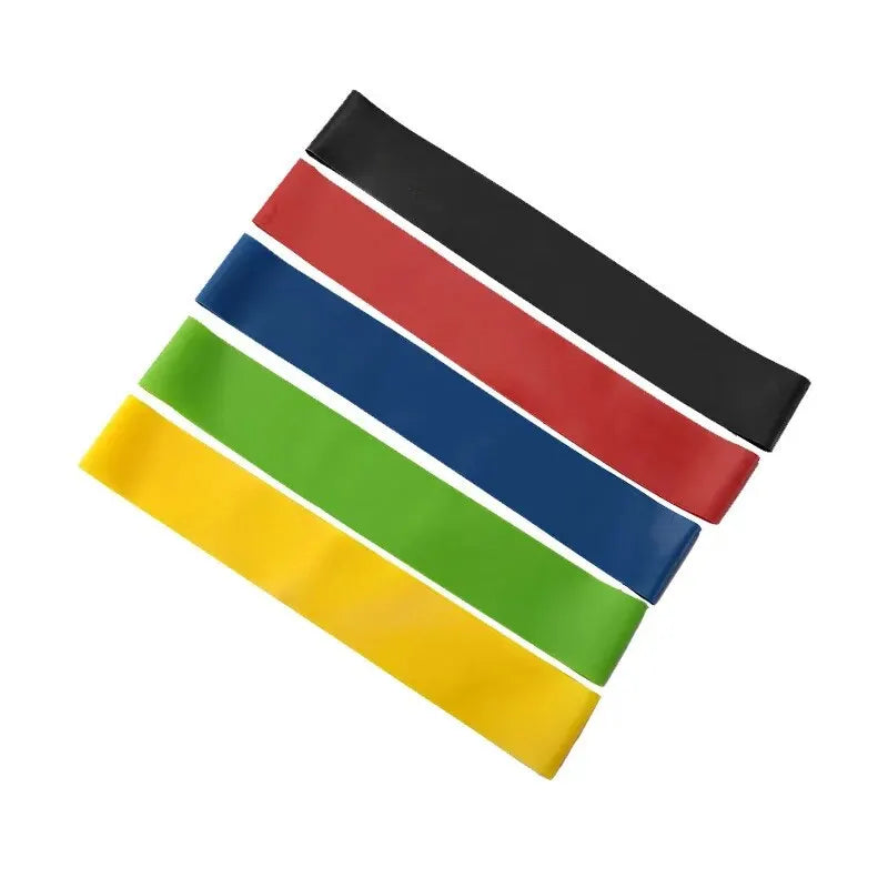 Mini latex elastic band for strength training.