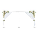 Photography Backdrop Curtain Frame Stand Kit,