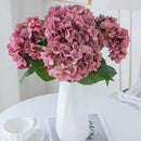 Silk Hydrangea Bouquet, Decorative Flowers, Bridal Accessories,