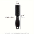 Barber Neck Duster Brush Sets Plastic Handle Hairdressing Soft Hair Cleaning Brush Head Shape Carving Cleaning Brush