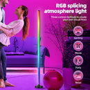 RGB LED Floor Lamp Remote APP Control Music Sync Corner Lighting Timer Smart Modern Mood Standing Lamp for Bedroom Living Room