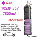 Li-ion Battery 36V 7.8Ah 60km Suitable For MiJia M365 Scooter Batterypack, Electric Scooter, Waterproof Bluetooth Communication