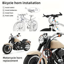 Motorcycle Electric Horn Kit Universal Waterproof Round Loud Horn Speakers 12V Horn 1.5A 105db Signal for Motorcycle Accessories