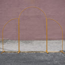 Metal Wreath Arch Set, Wedding Backdrop, Decorative Flower Stand,