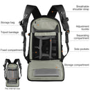 Outdoor Backpack with Double Shoulder Strap, Handheld PTZ Stabilizer, Digital Camera Case