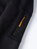 (Pearson OBM) European and American Fashion Casual Autumn and Winter Hat Sweater Zipper Long Sleeve Men's and Women's Same Style Sweatshirt Running Training Outdoor Warm Fitness Jacket - BUY ABROAD NOW